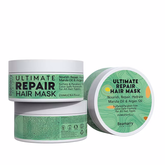 Shampooing et revitalisant OEM/ produits de soins capillaires de marque privée Hot Sale Hair Oil Series Hair Care Mask